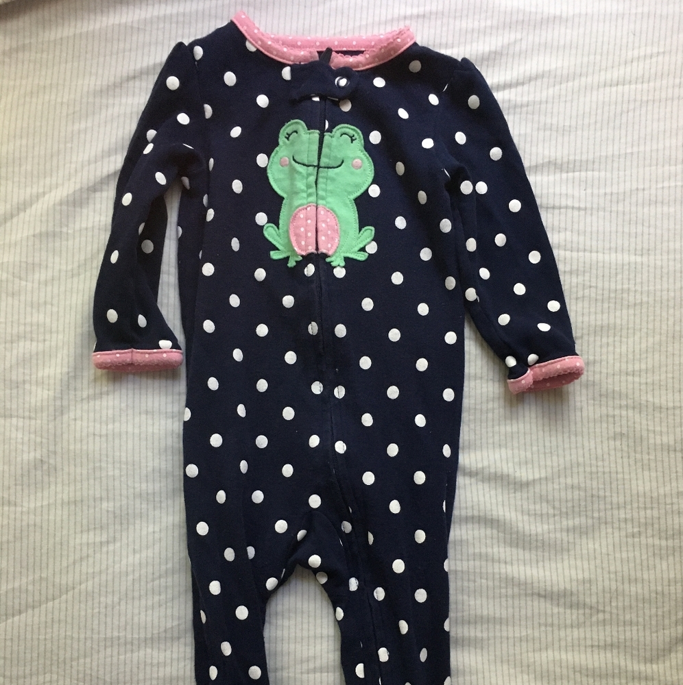 One piece baby footie